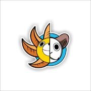 Sunny & Going Merry Sticker
