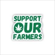 Support our farmers Sticker