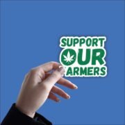 Support our farmers Sticker - Image 2