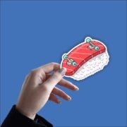 Sushi Skateboard Sticker - Image 2