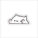 Tap Tap Cat Sticker