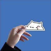 Tap Tap Cat Sticker - Image 2
