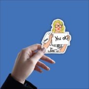 Taylor Swift You Ok Sticker - Image 2