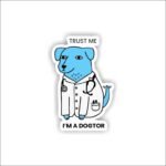 The Dogtor Sticker