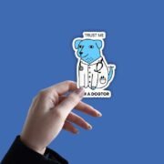 The Dogtor Sticker - Image 2