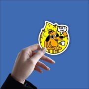 This is fine Sticker - Image 2