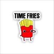Time Fries Sticker