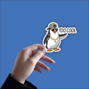 Too Cool Sticker - Image 2