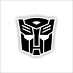 Transformer Logo Sticker