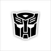 Transformer Logo Sticker