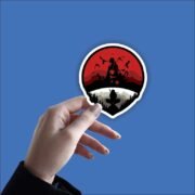 Uchiha logo Sticker - Image 2