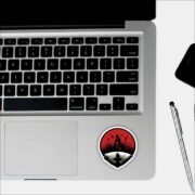 Uchiha logo Sticker - Image 3