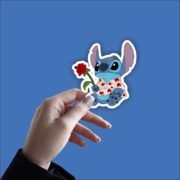 Valentine Stitch Sticker - Image 4