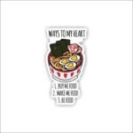 Ways to my Heart Sticker