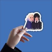 Wednesday Addams Sticker - Image 2