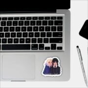 Wednesday Addams Sticker - Image 3