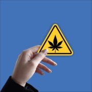 Weed Sign Sticker - Image 2