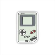 White game boy Sticker