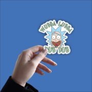 Wubba Lubba Sticker - Image 2