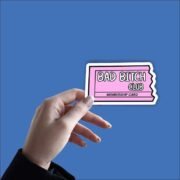 Bad bitch club Sticker - Image 2