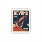 beyond the Solar system Sticker