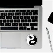 Bull and bear Sticker - Image 3