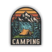 Camping Sticker