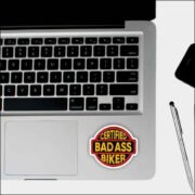 Certified badass sticker Sticker - Image 3