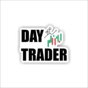 Day trader Sticker