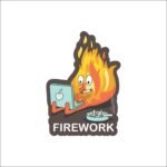 Firework Sticker