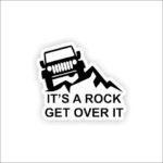 Get over it Sticker