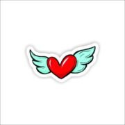 Gives you wings Sticker