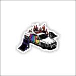 Hot wheels much Sticker