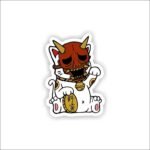 Monster cat Sticker