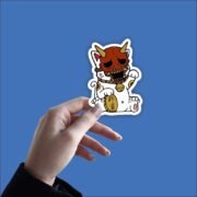 Monster cat Sticker - Image 2