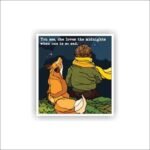 One loves the midnight Sticker