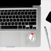 The weeknd XO logo Sticker - Image 3