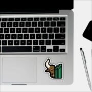 Trading bull sticker - Image 4