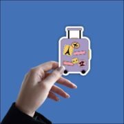 Travel trolley Sticker - Image 2