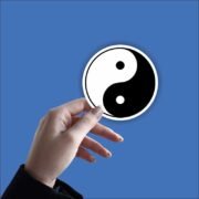 Yin and yang Sticker - Image 2