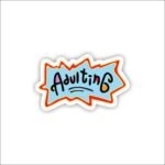 Adulting Sticker