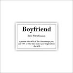 Boyfriend Sticker