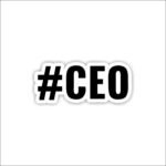 CEO Sticker