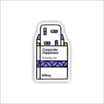 Chappal  just throw it Sticker