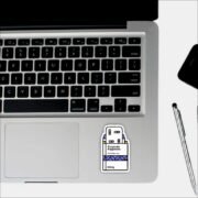 Chappal  just throw it Sticker - Image 3