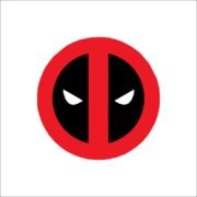 Deadpool MasK logo Sticker