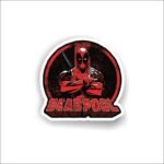 Deadpool logo Sticker