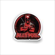 Deadpool logo Sticker