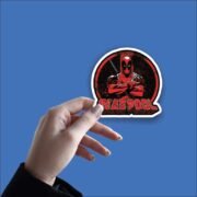 Deadpool logo Sticker - Image 2