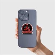 Deadpool logo Sticker - Image 4
